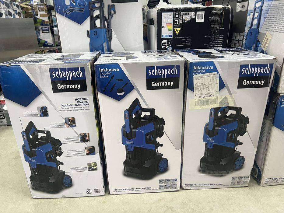 Нова Водоструйка Scheppach и IXES -110 бара,135 бара,150бара и 180бара