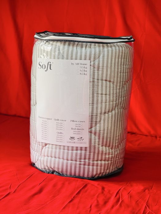 Матрас топпер с бортик 185*205см  8 см