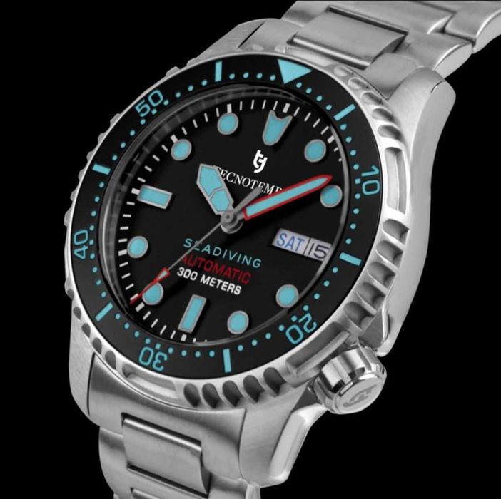 Vand ceas Tecnotempo - Automatic "Seadiving" 300M - Limited Edition - TT.300SD.BAZ - Men - 2020+ Automatic - Steel