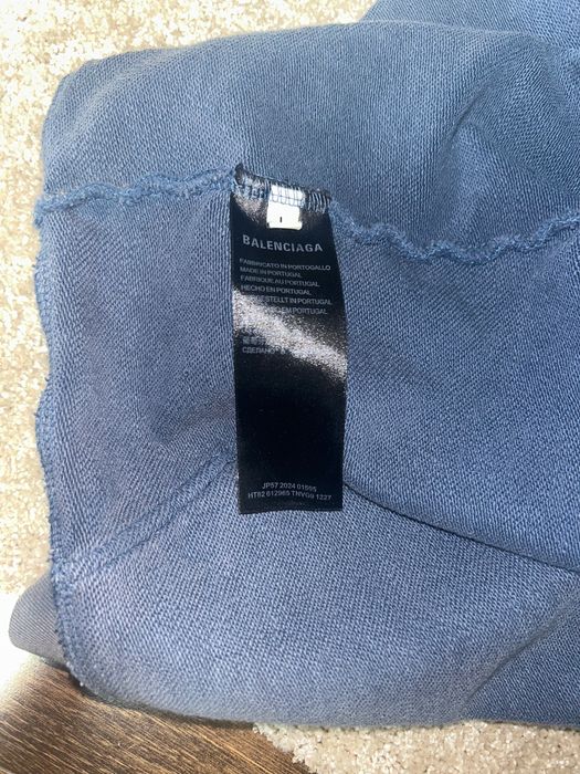 Balenciaga zip-up hoodie