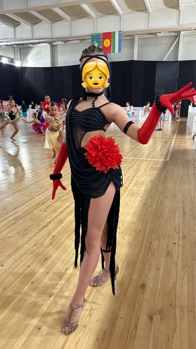 Платье для латины юниоры-1