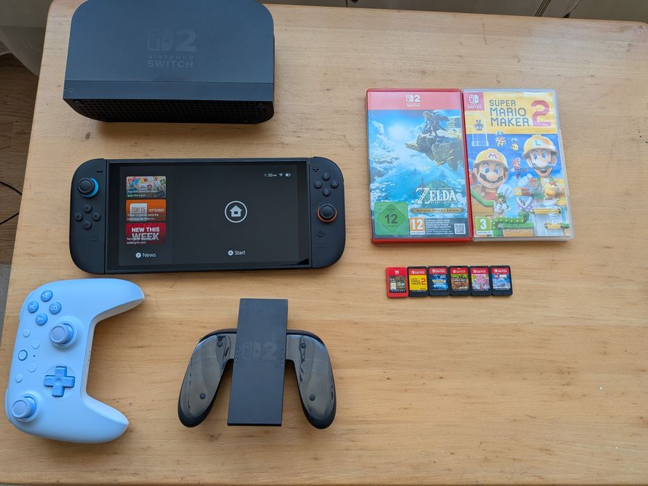 Consola Nintendo Switch 2 cu 6 Jocuri + Controller