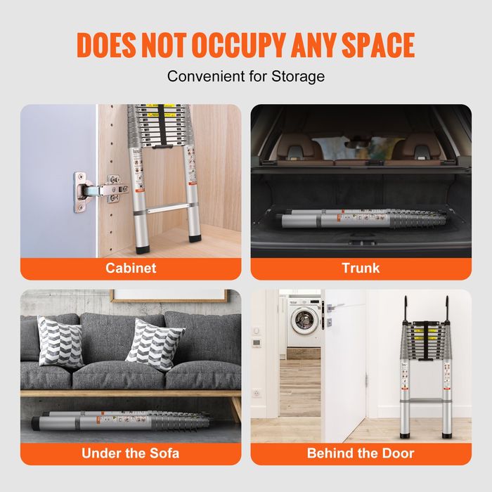 Scara Telescopica Aluminiu Extensibila 4572 mm Multi-Scop