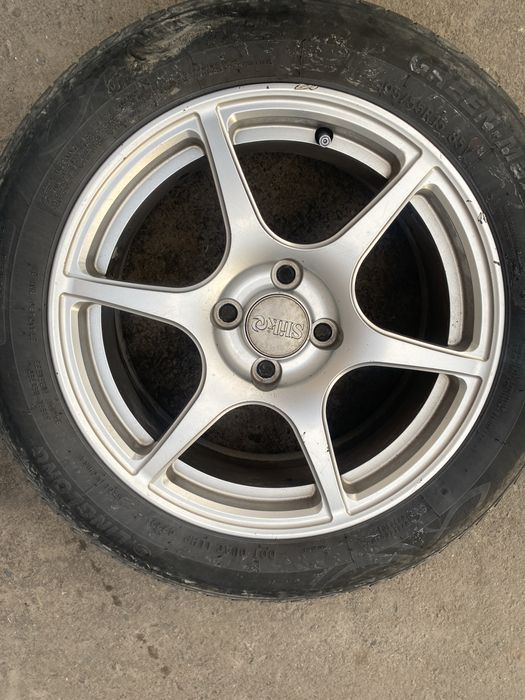 Японские литые диски STR by TOWA R15 6.5J (Japan)