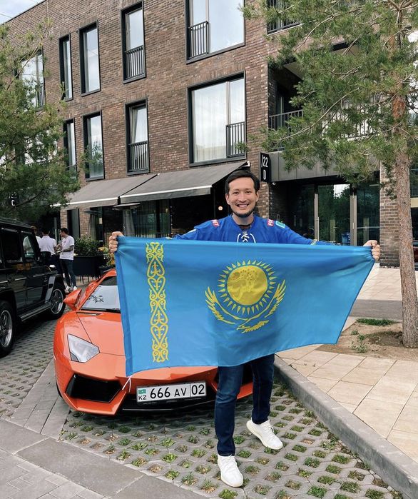 Флаг Казахстан РК новый лицензия