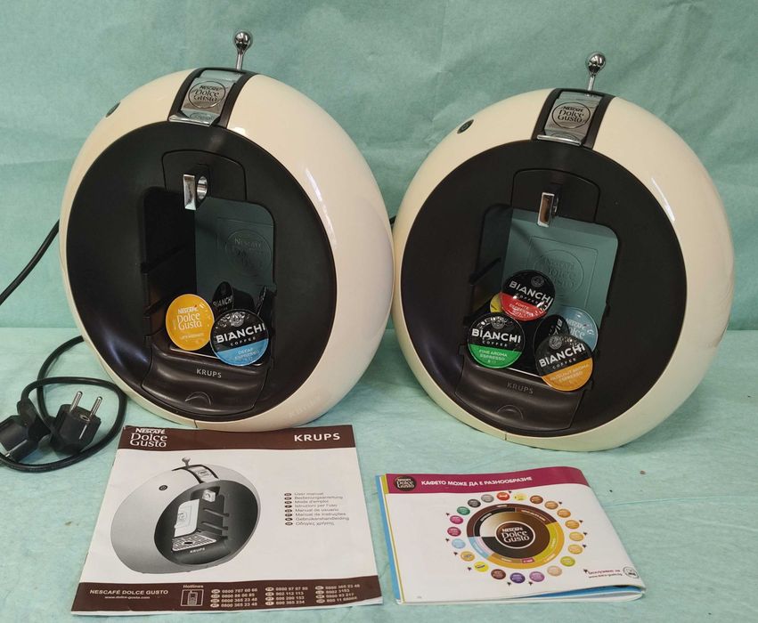 Кафемашина с гаранция 1 година NESCAFÉ® Dolce gusto Krups Circolo.B&W