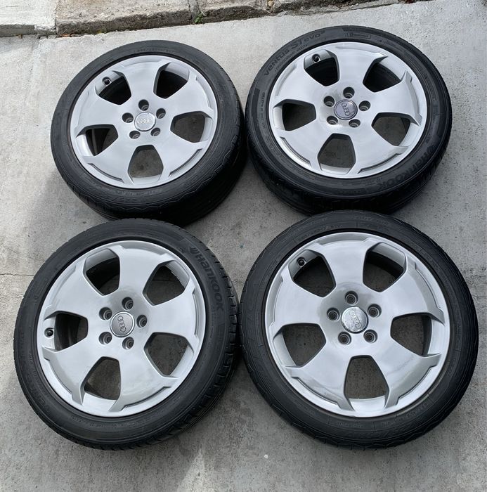 17ки джанти с летни гуми 5х112 за Audi