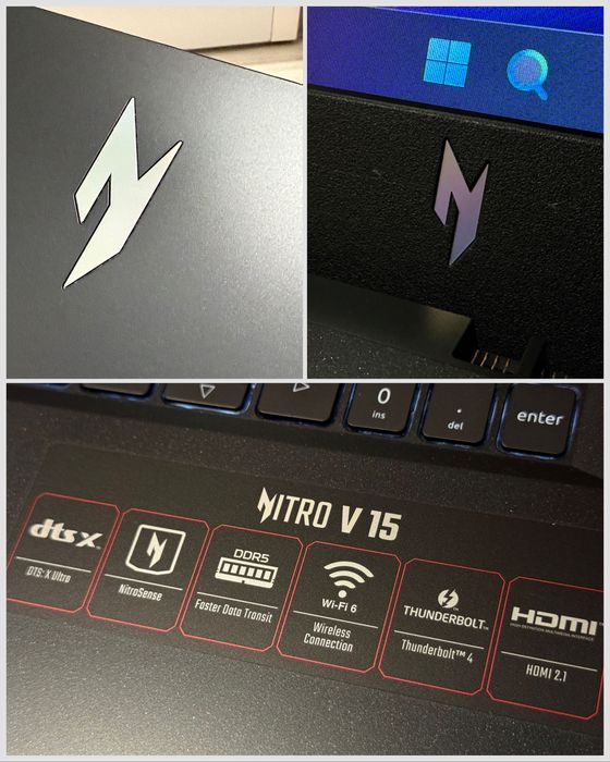 RTX 4050 6gb /i5 13420h /512gb SSD /16gb / Гаранция /15.6 165hz / Nitro / Acer
