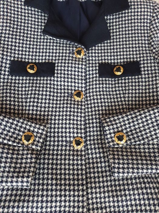 Sacou taior navy lana