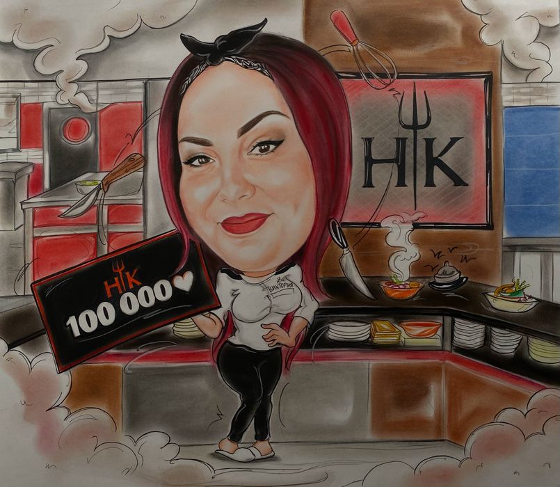 Карикатура,шарж по поръчка - Ръчно рисувани