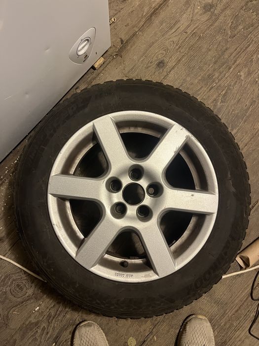 Jante Aluett R15 5x100 cu anvelope de iarnă noi