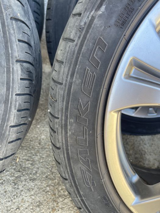 Джанти 17’/5x112 Audi + Летни Гуми Falken