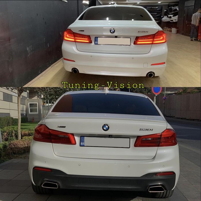 BMW G30 G31 M пакет 5 серия БМВ броня дифузьор M performance и др