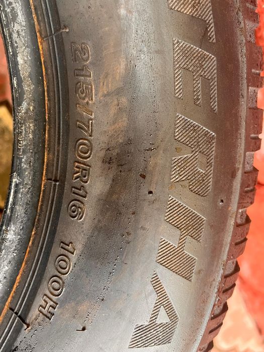 Jante Toyota 5x114.3 + Anvelope de iarna M+S 215/70/R16