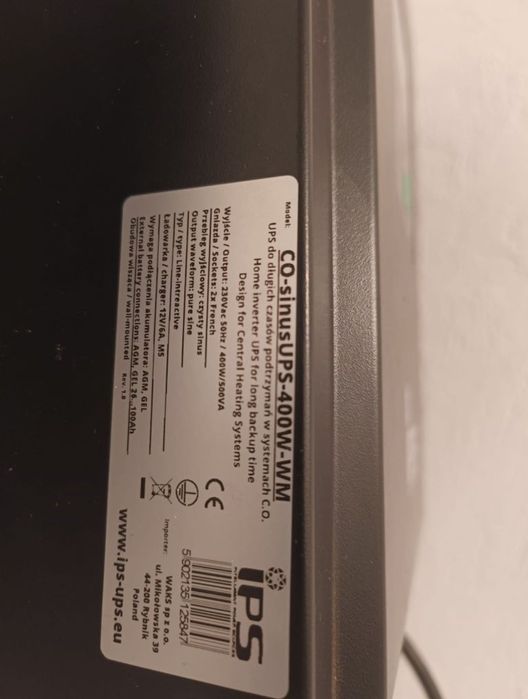 Ups/stabilizator centrala + boiler termoelectric ferroli