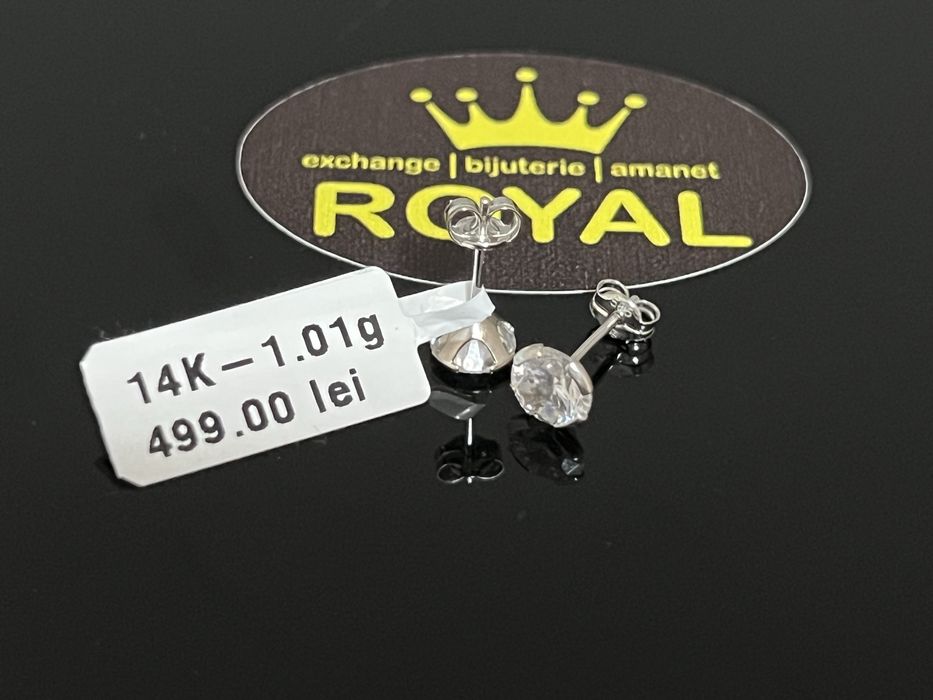 Bijuteria Royal CB : Cercei aur 14K 1,01 grame