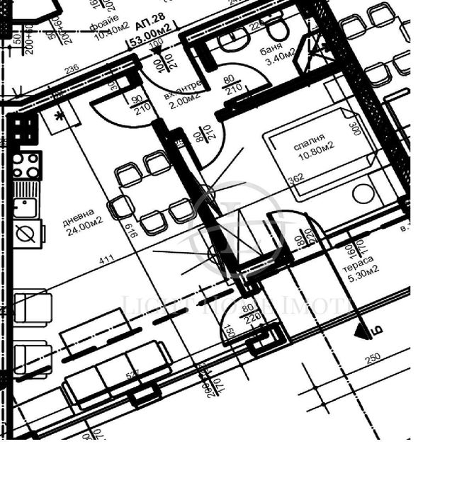 Продава се Двустаен апартамент в Пловдив, Кючук Париж - 61 кв.м за 1094 €/кв.м - Снимка #2