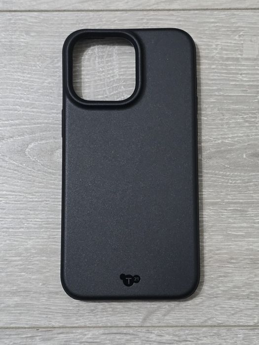 Husă Tech21 Evo Lite iPhone 15 Pro Max – Neagră, Protecție 3 m