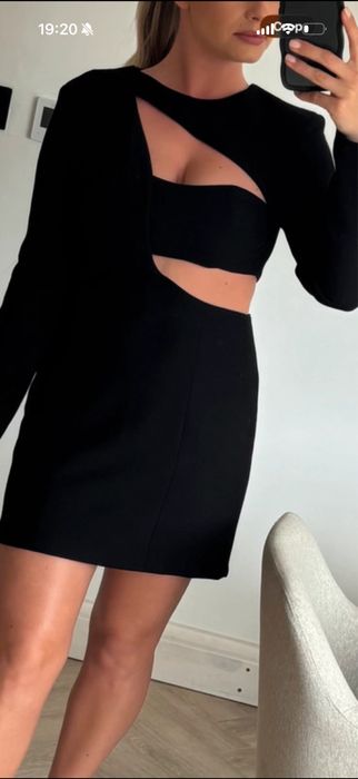 Рокля Zara черна