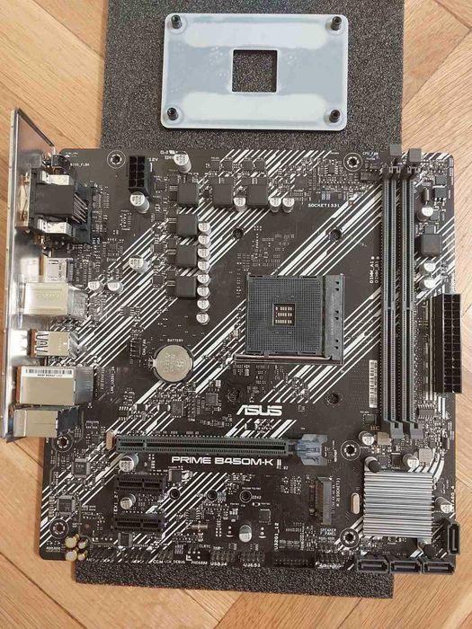 AMD Ryzen 7 3700X + Asus Prime B450M-K II