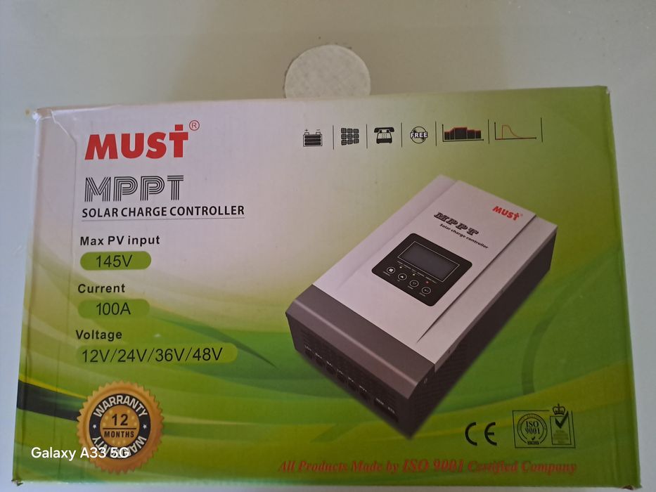 Mppt 100a must контролер зарядно соларни системи