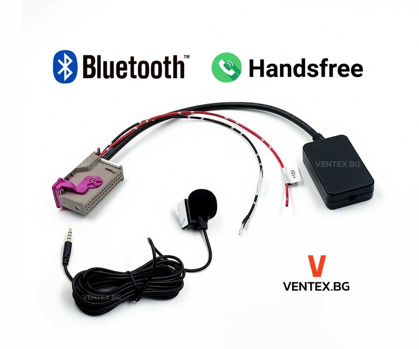 Bluetooth за Audi Navigation Plus RNSE AUX блутут ауди навигация WEFA