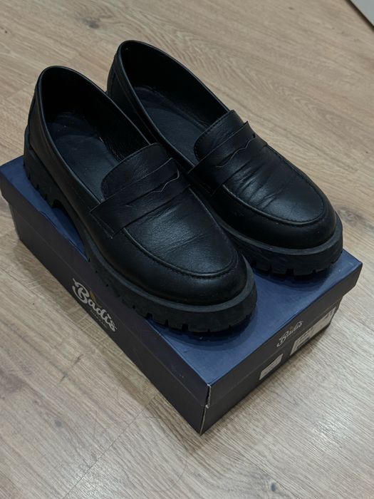 Лоферы кожаные 41 размер