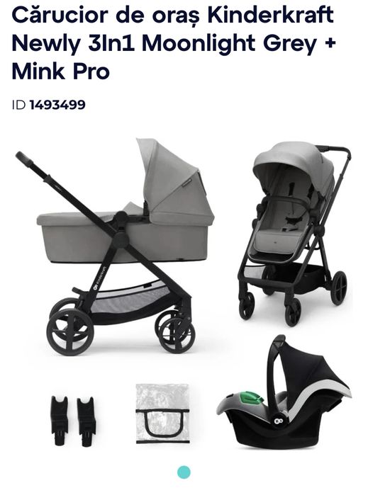 Carucior 3in1 kinderkraft
