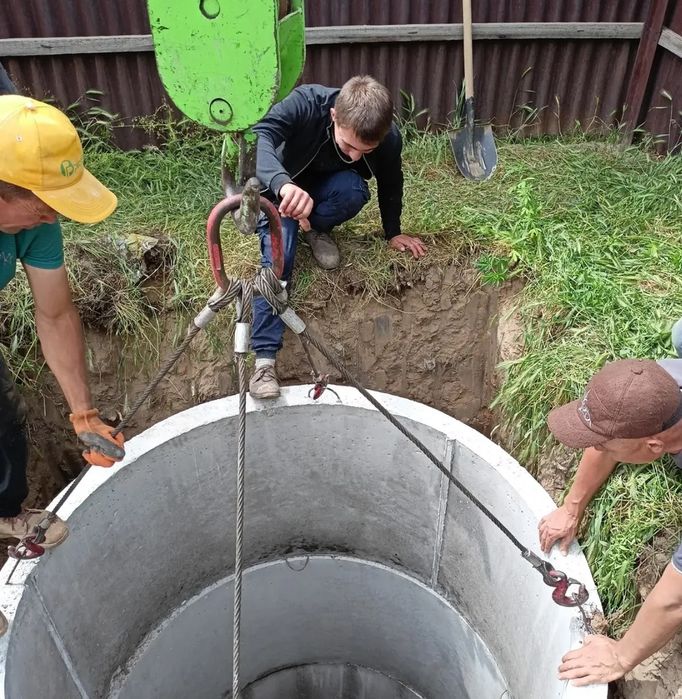 Монтаж септик под ключ