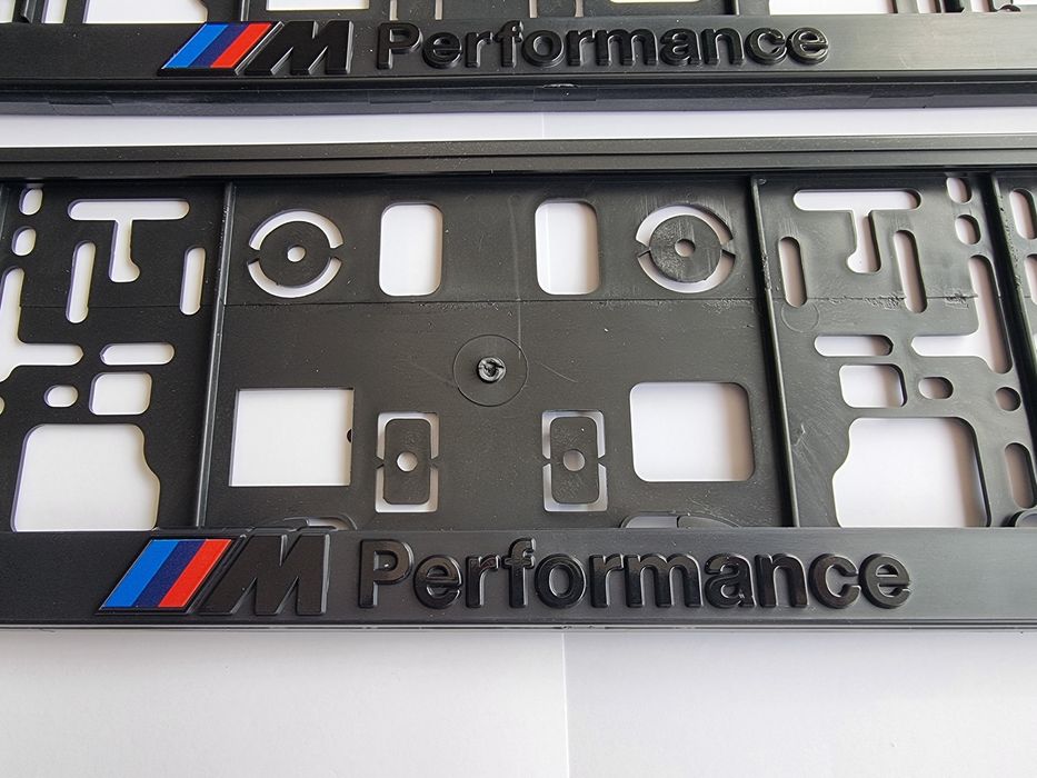 2 броя Подложки за регистрационен номер BMW M Performance