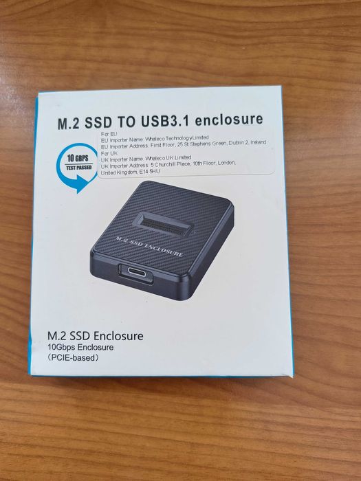 NVMe to USB reader-четец
