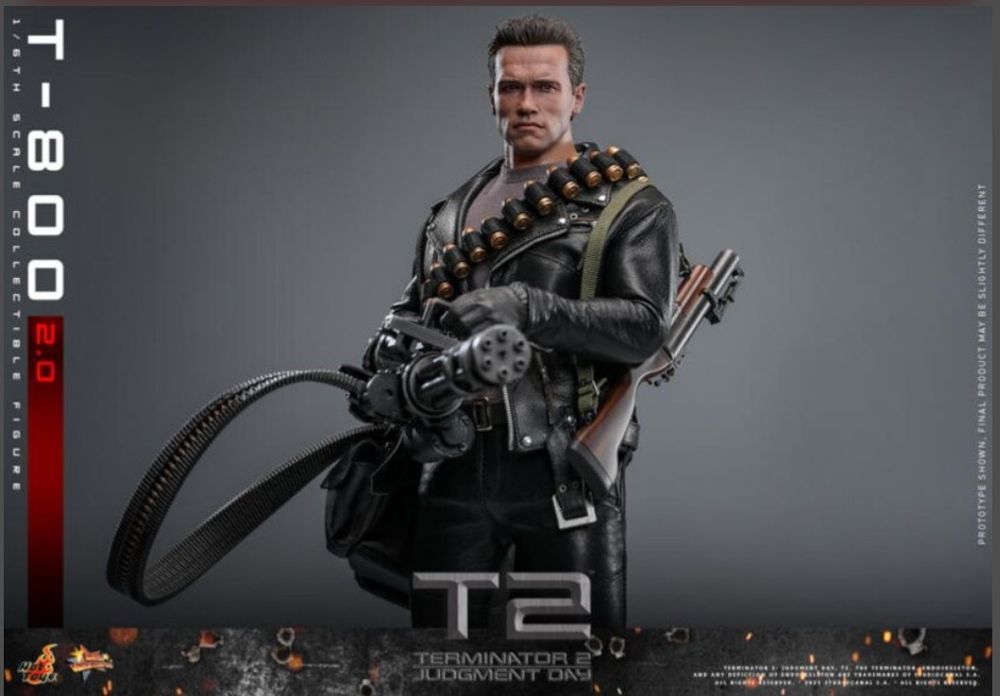 Hot Toys Terminator 2 version 2.0 Master peace figure/ Терминатор  2