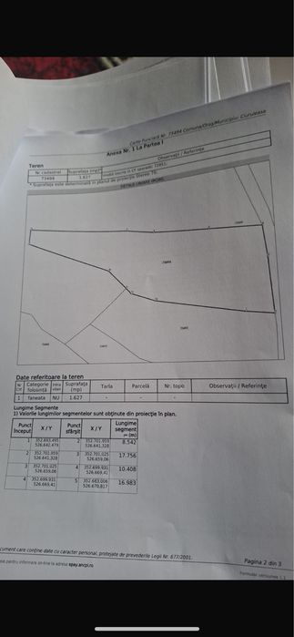 Vand teren urgent 11000 euro