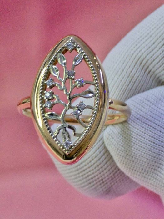 Золото 585  Кольцо