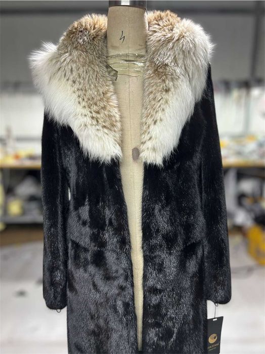 Натуральная норковая шуба