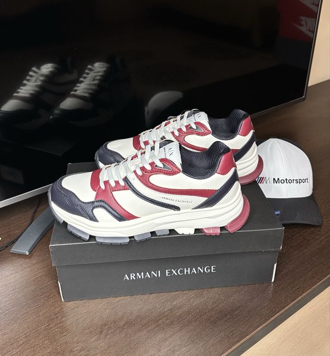 Оригинал Armani Exchange мужские кроссовки