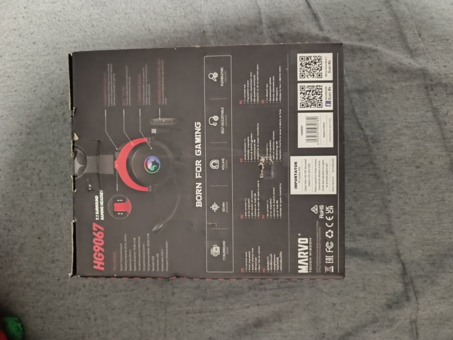 Casti gaming scorpion marvo