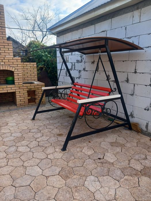 Садовыйе качели разного модели