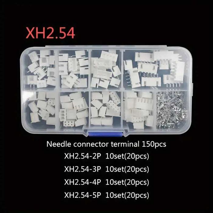 230 Piese XH 2,54 mm, JST Terminale Balansare Conector LiIon 18650 BMS