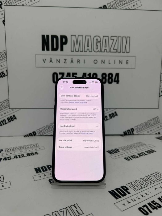 NDP Amanet NON-STOP Sos. Giurgiului IPHONE 16 BAT 100% COD (62224)