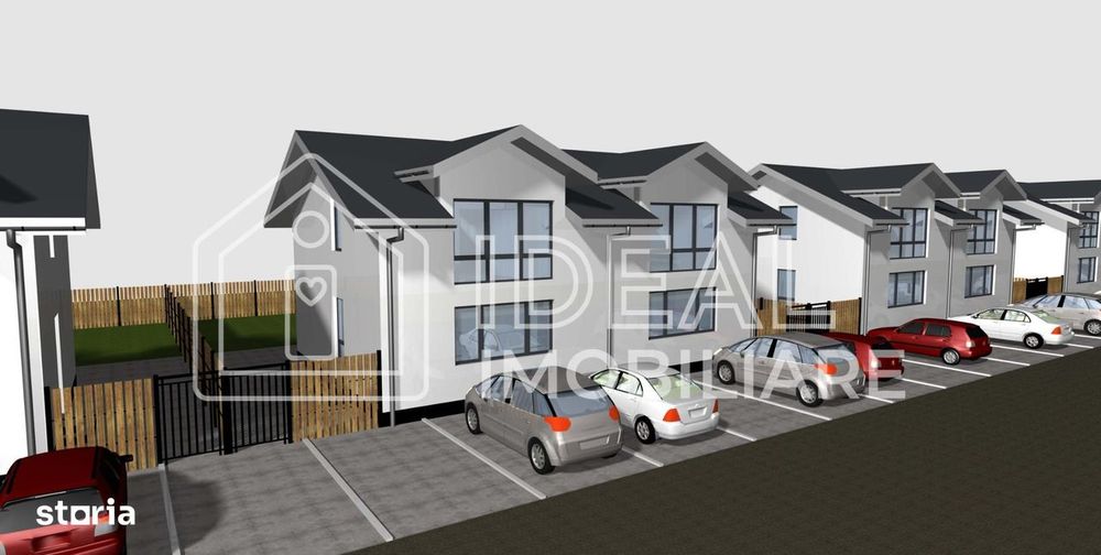 Duplex Modern la Cheie Intabulat si 270 de mp de curte, in Cisnadie