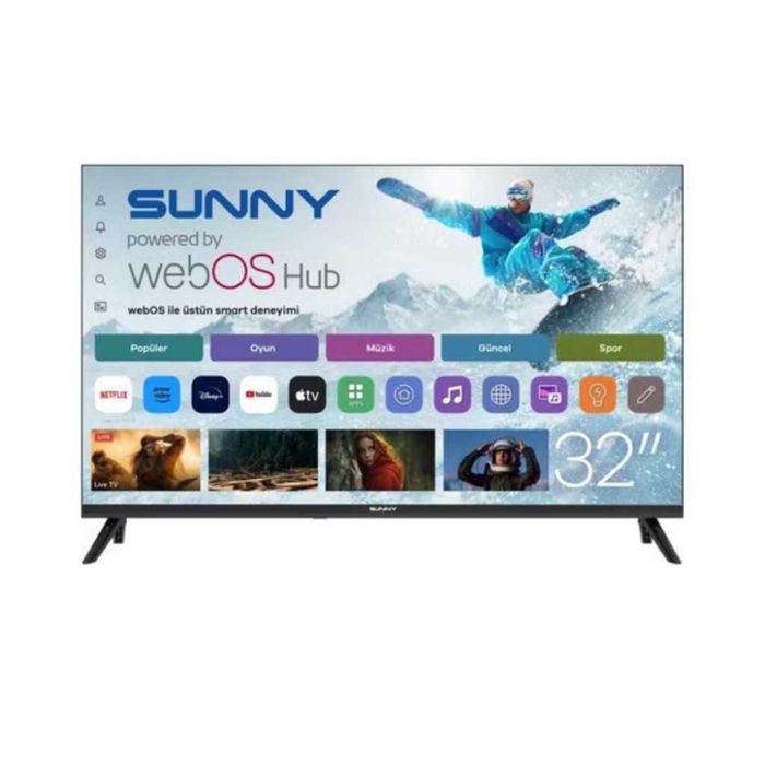 Телевизор Sunny SN32HMLN-W02S – 32" LED Smart TV с WebOS, Wi-Fi