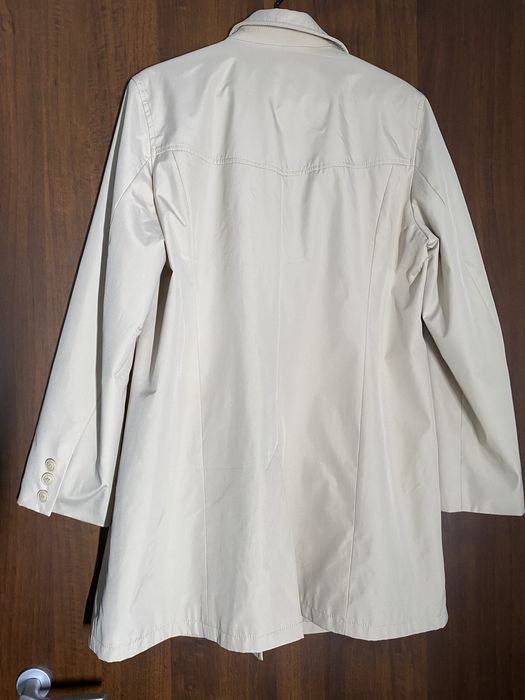 Trench elegant de dama crem marimea 40