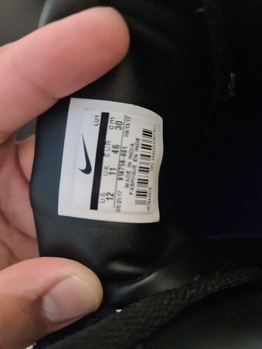 Nike Air Force 1 чёрного цвета 45 размер