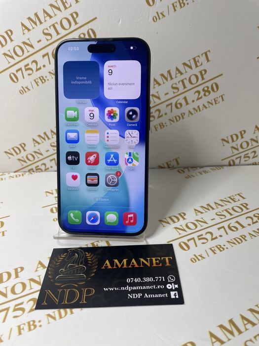 NDP Amanet Braila Iphone 15 Pro 256gb (45577)