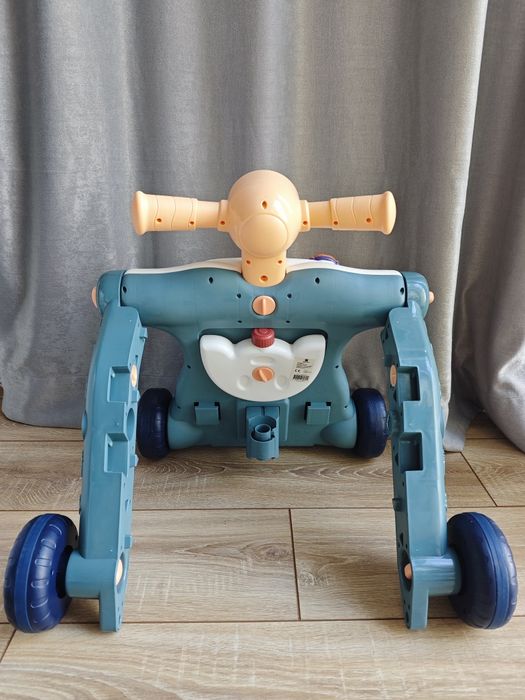 Проходилка и Скутер 4 в 1 Kikkaboo Robo Blue
