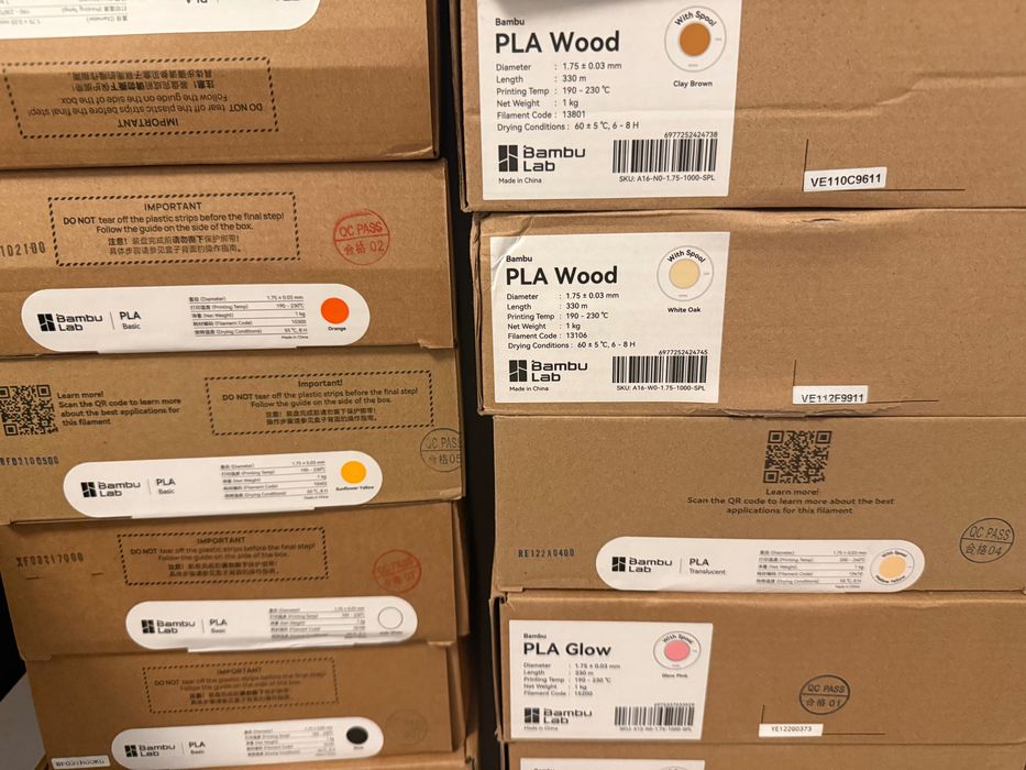 Filament  pentru imprimanta 3D - PLA - PETG - Bambu Lab - sigilat