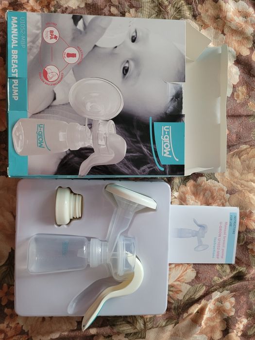 Vând pompă de sân manuală nouă