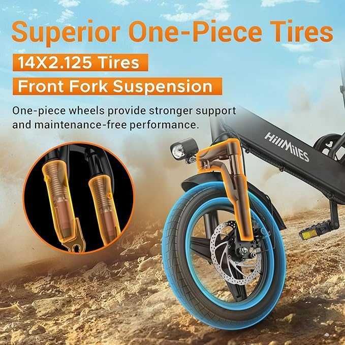 Eлектрическо колело HillMiles Mile 1 250W 36V 10.4Ah