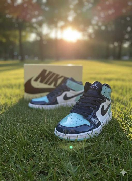 Adidasi Jordan 1 UNC Bread - Adidasi Fete Baieti